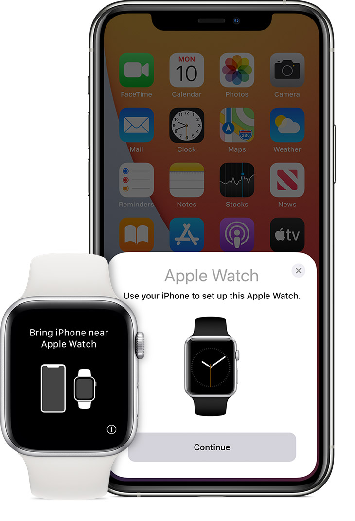 iphone connected watch