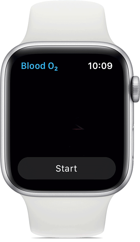  Blood Oxygen Sensor Measurement Result