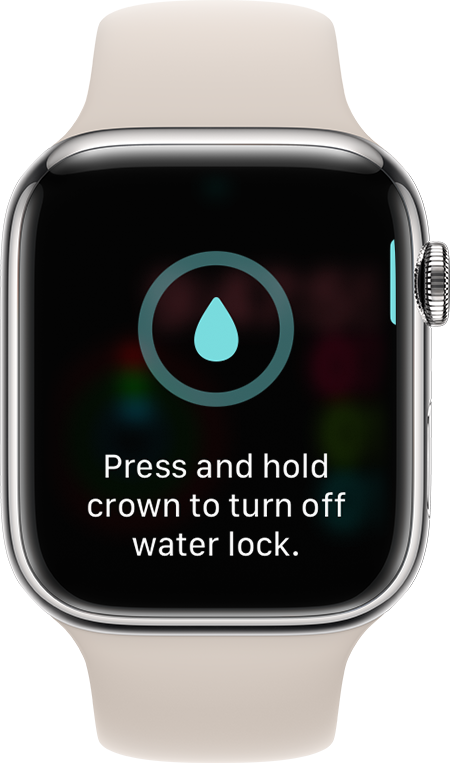 How to use Water Lock and eject water from your Apple Watch - Apple Support