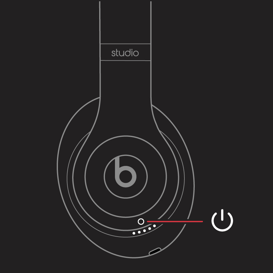 Studio und Studio Wireless-Tasten