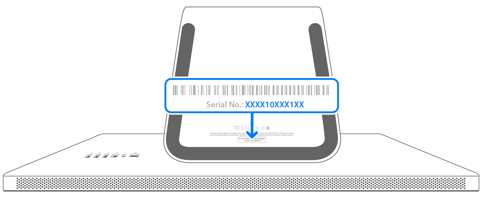 Find The Serial Number Of Your Apple Display Apple Support