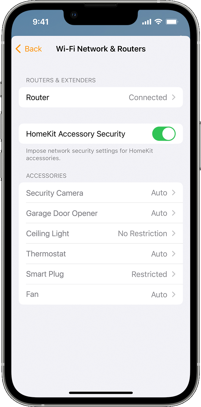 Use routers secured with HomeKit - Apple Support