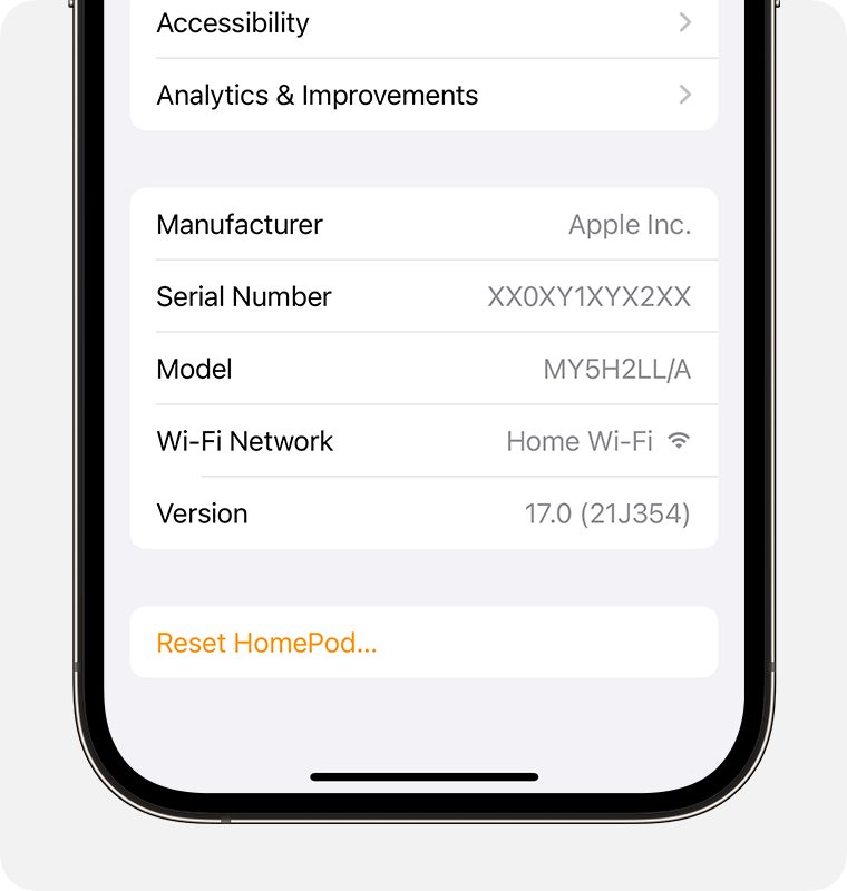 If HomePod or HomePod mini isn't responding - Apple Support