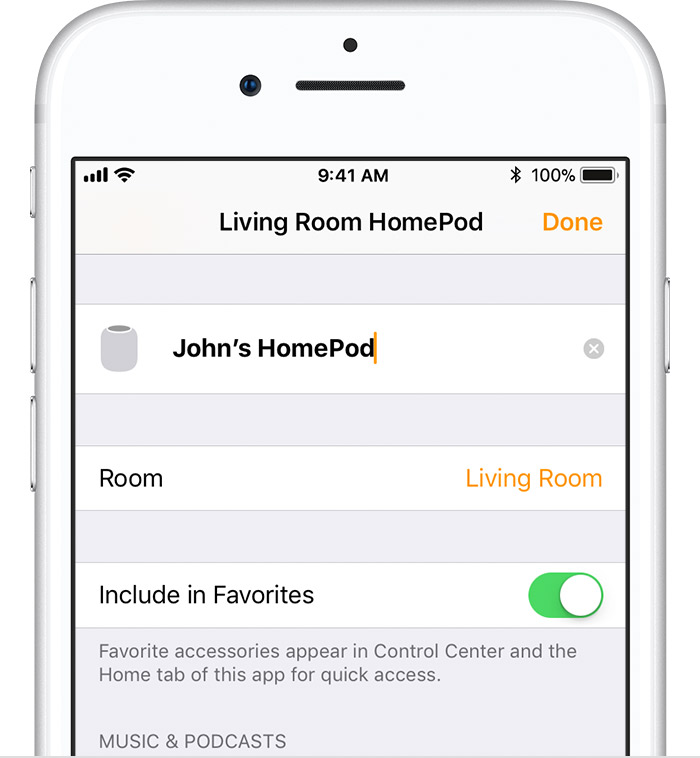 Change settings for HomePod Apple Support