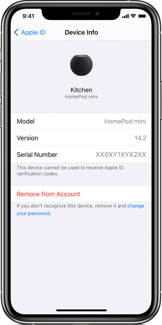 find apple id with serial number