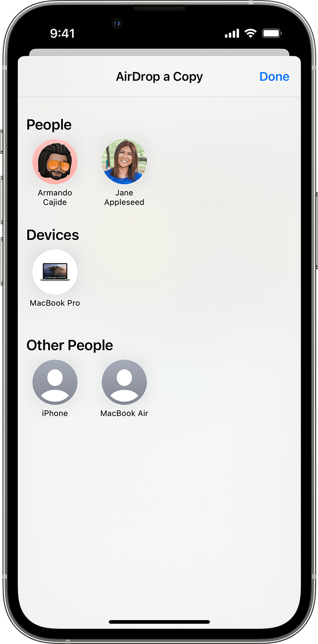 Ios 16 Iphone 13 Pro Send Airdrop Share Sheet 