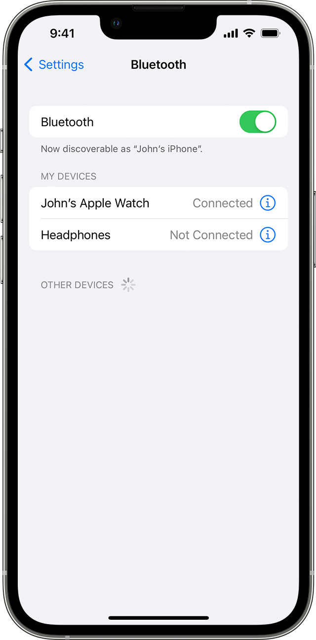 Turn on Bluetooth to pair your device