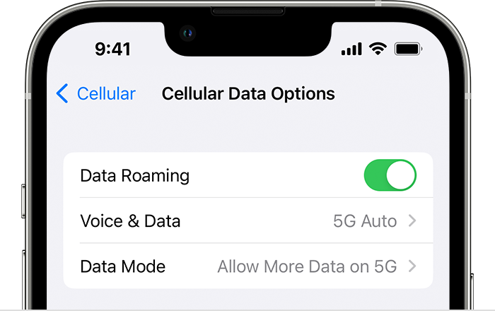 Ios 16 Iphone 13 Pro Settings Cellular Cellular Data Options Crop 