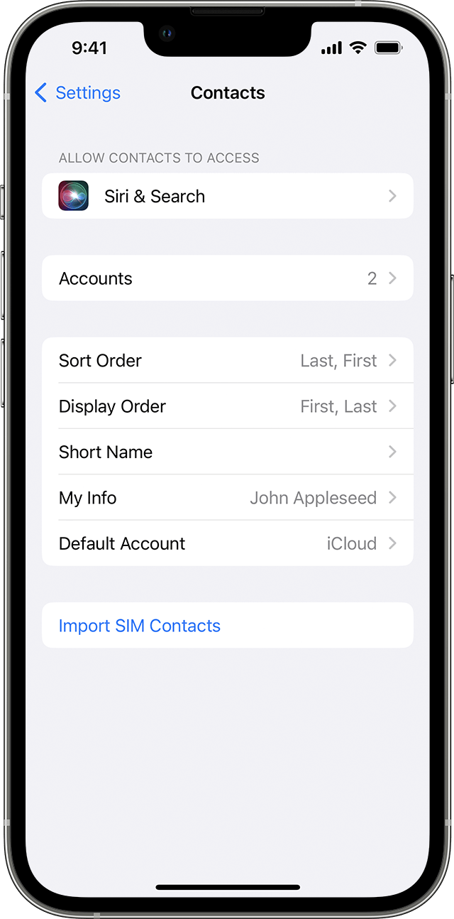 Manage And Delete Contacts On Your IPhone Or IPad Apple Support UK 