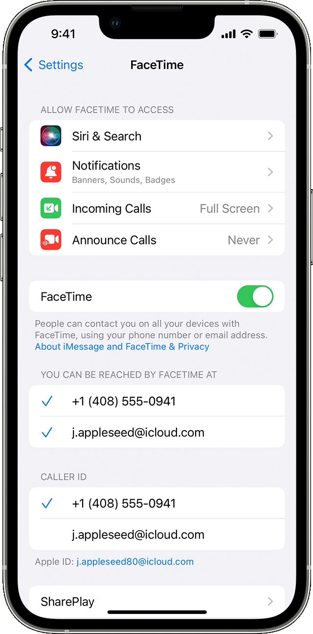 Use FaceTime with your iPhone or iPad - Apple Support