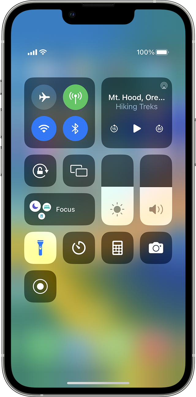 Turn The Torch On Or Off On Your IPhone Or IPad Pro Apple Support UK Turn The Torch On Or Off On Your IPhone Or IPad Pro Apple Support UK
