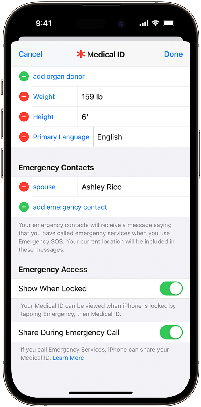 Use Emergency SOS on your iPhone - Apple Support (IN)