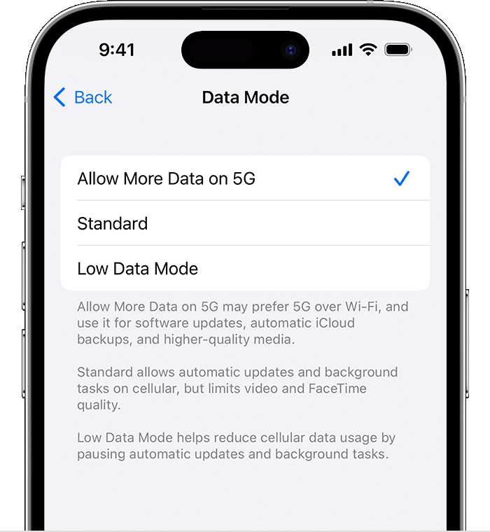 Use 5G with your iPhone – Apple Support (AU)