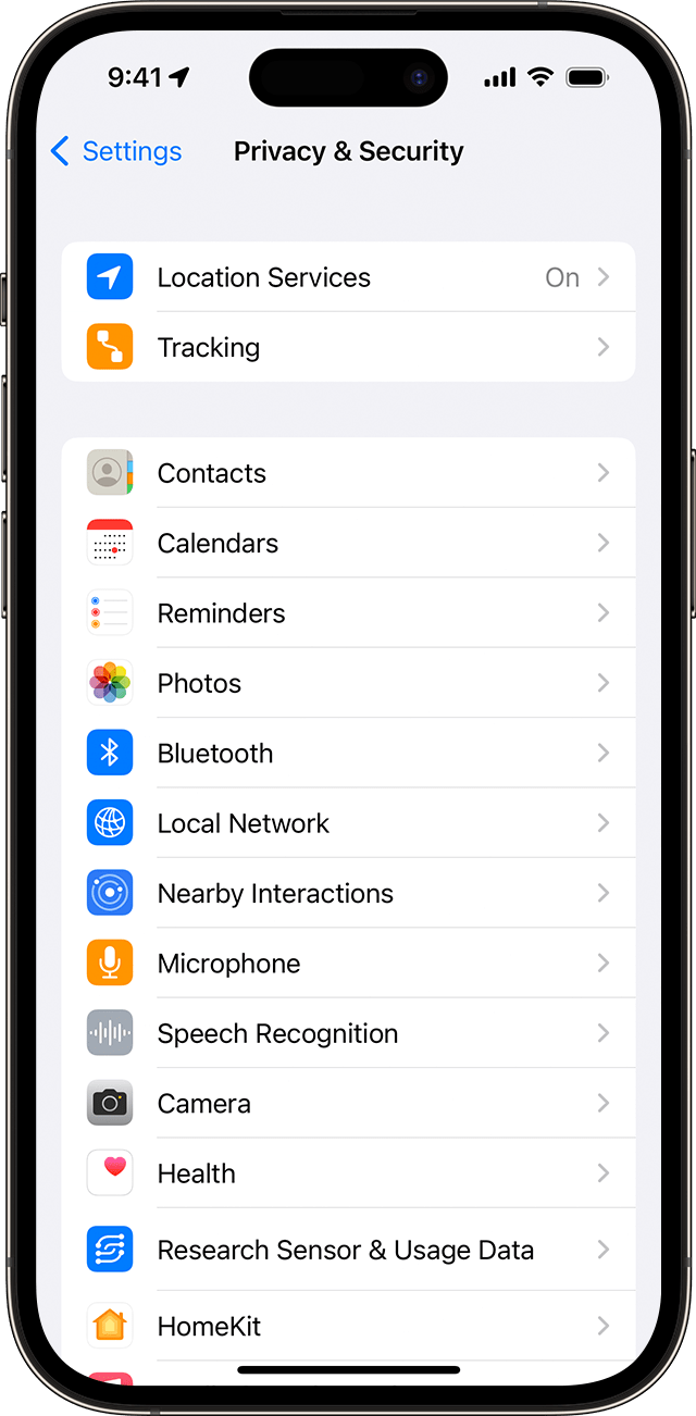 Is location data stored on iPhone?