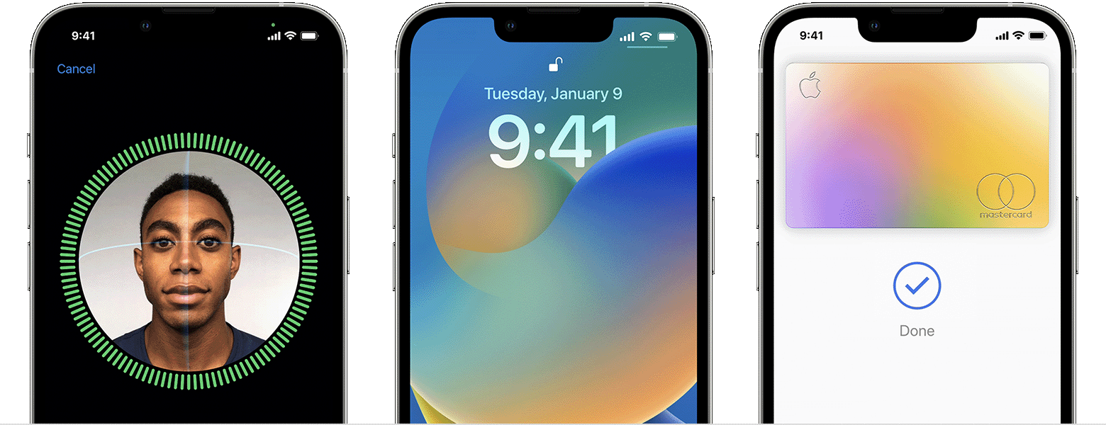 Face ID or Touch ID Setup