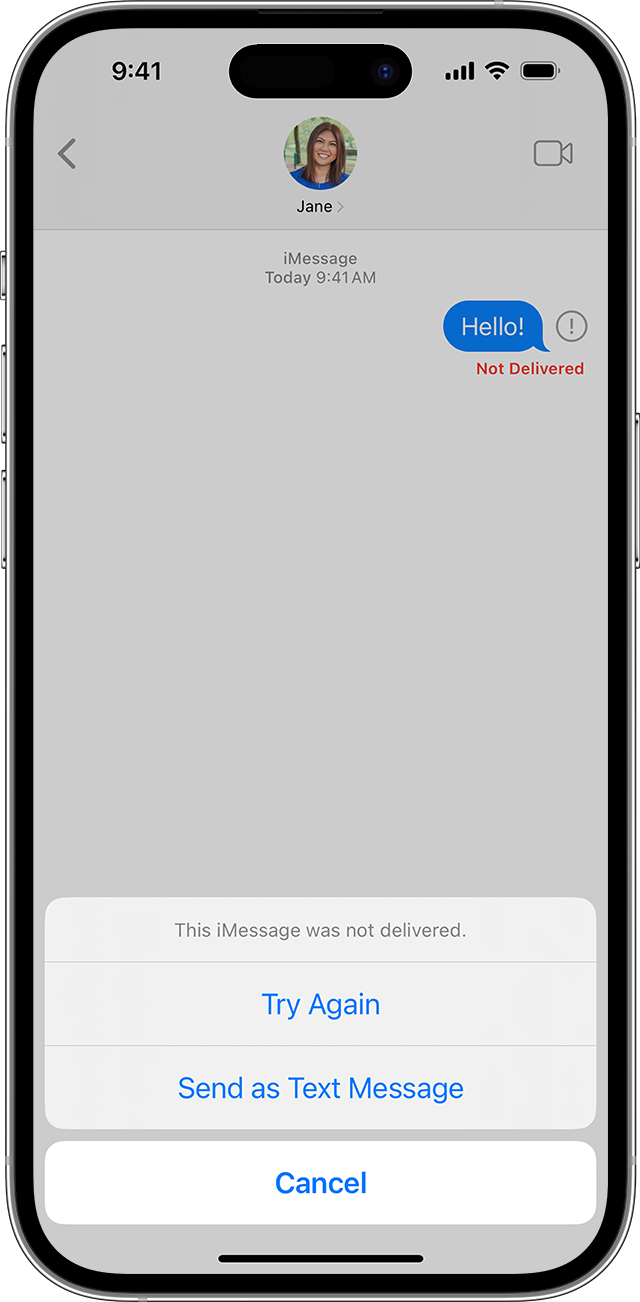 If you can't send or receive messages on your iPhone or iPad - Apple Support