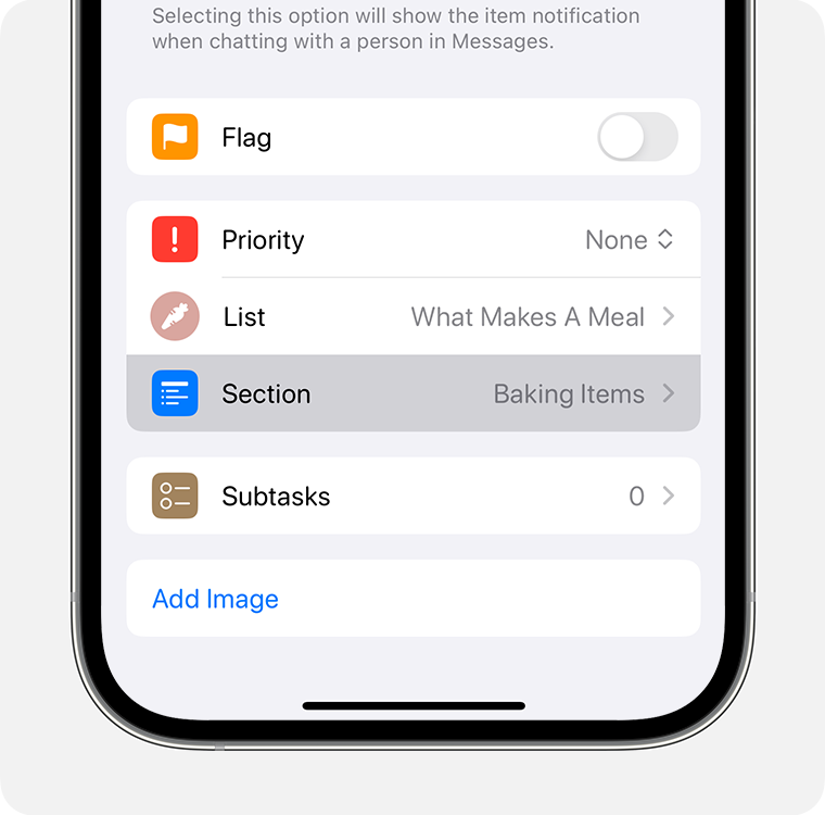 Create Grocery Lists In Reminders On Your IPhone Apple Support TM 