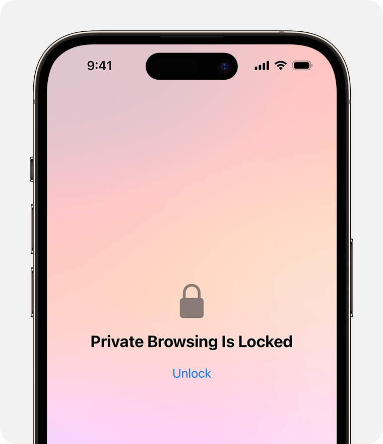 How To Use Locked Private Browsing In Safari Apple Support BH 