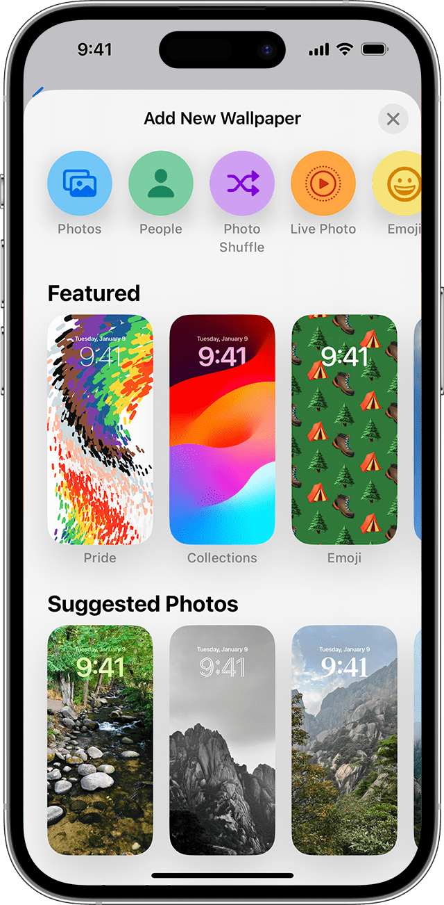 Change your iPhone wallpaper - Apple Support