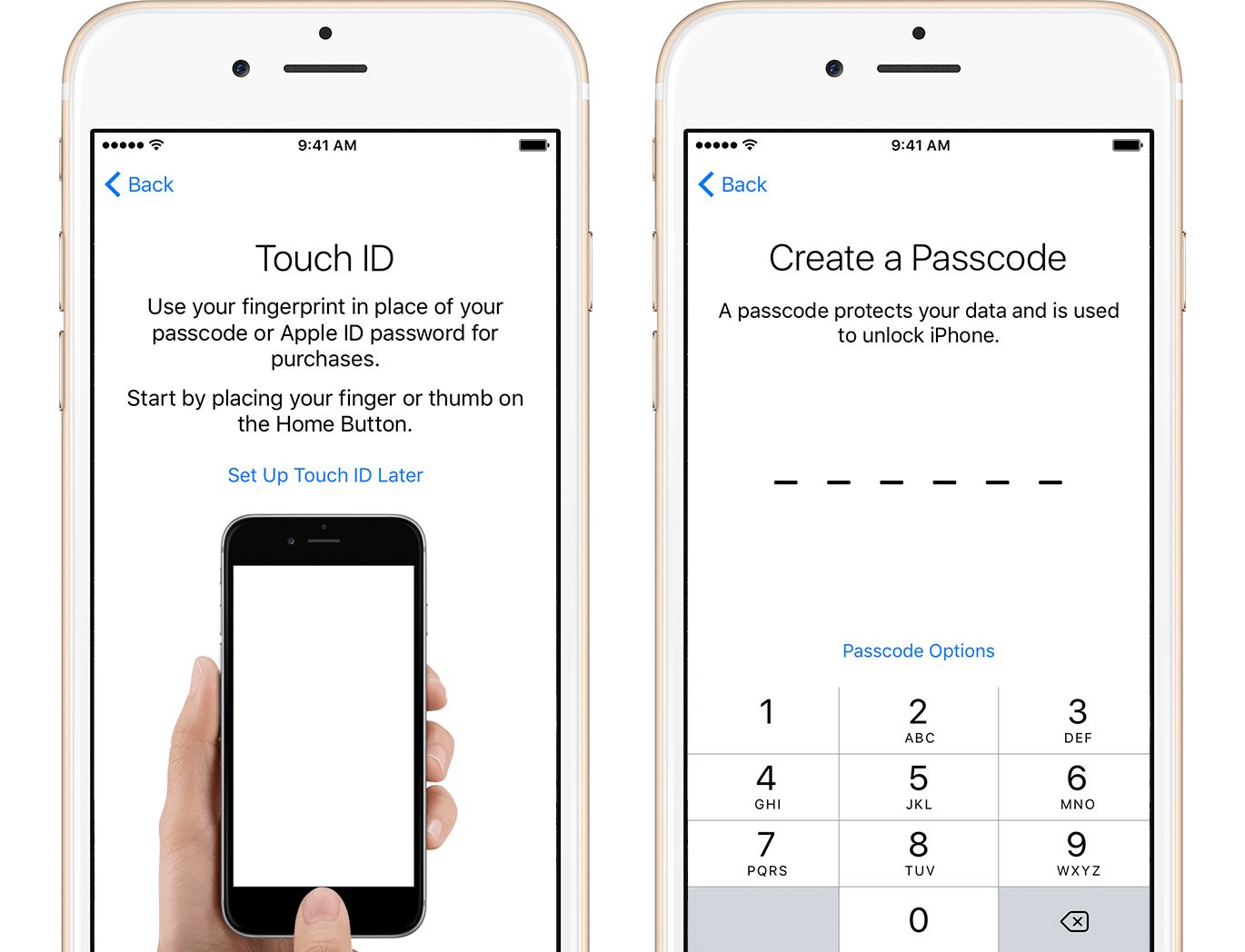 Set Up Your IPhone IPad And IPod Touch Apple Support