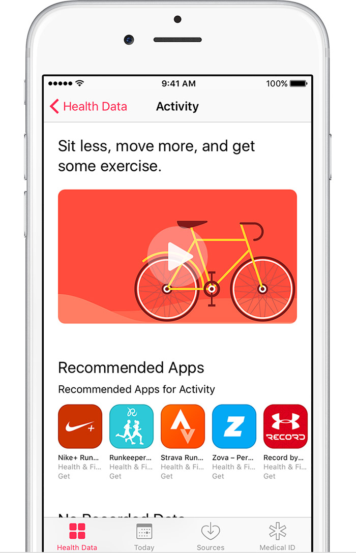 Use the Health app on your iPhone or iPod touch - Apple ...