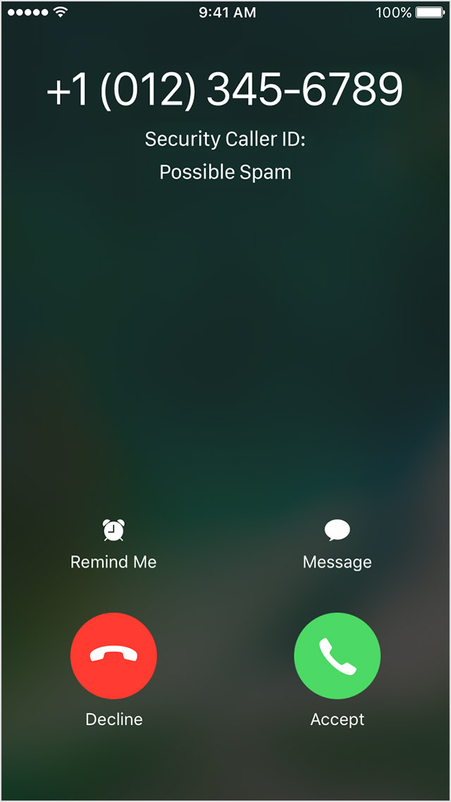 ios show custom incoming call screen