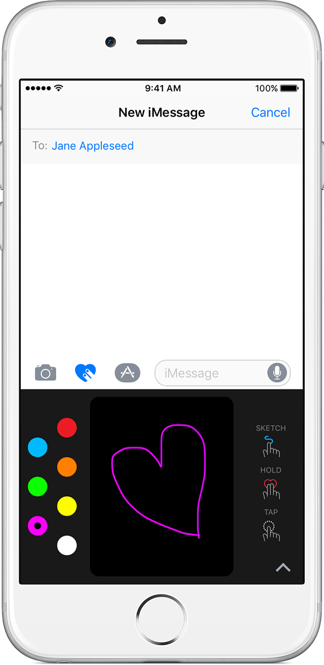 more colors in digital messages - Apple Community