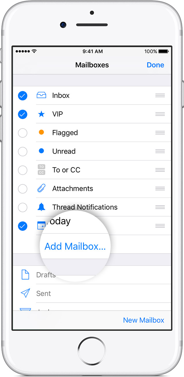 Use mailboxes to organize emails on your iPhone, iPad, and iPod touch