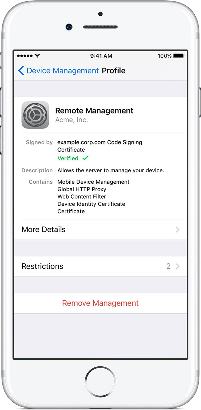 iphone gear manager