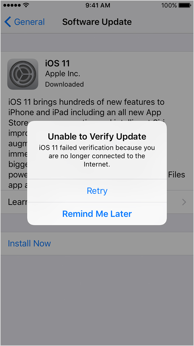 Iphone yazılım güncelleme sunucusuna erişiliyor hatası