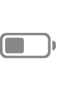 Akkumulátort ábrázoló ikon