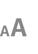 small A and Large A-symbol for Text size