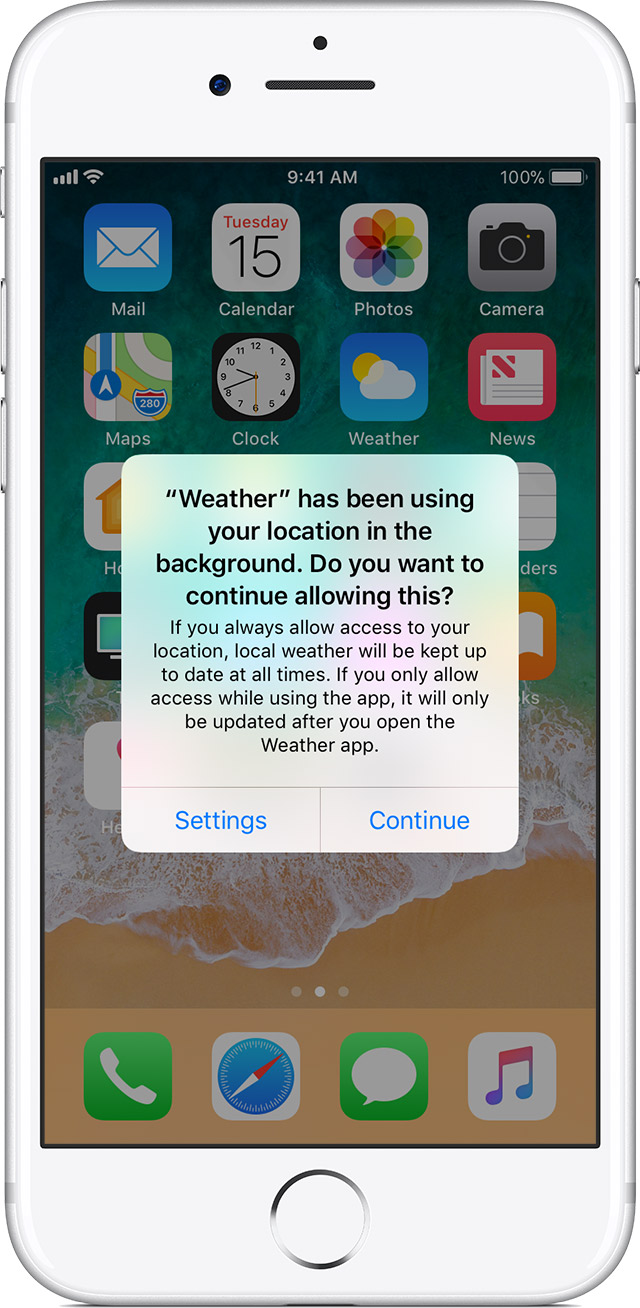 About privacy and Location Services in iOS 8 and later - Apple Support