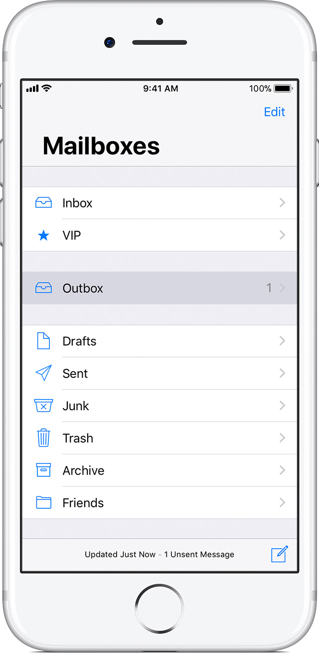 ios edison mail does not display email correctly