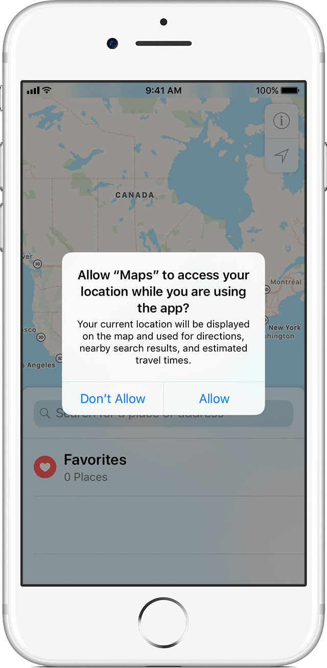 About privacy and Location Services in iOS 8 and later - Apple Support