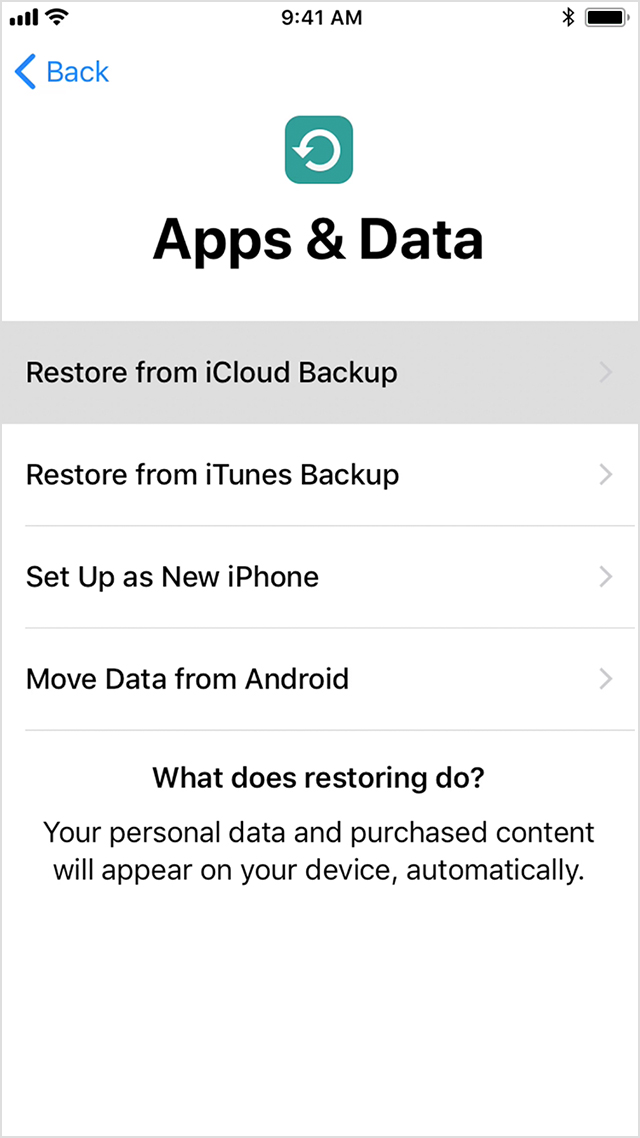 How to restore your iPhone from an iCloud backup