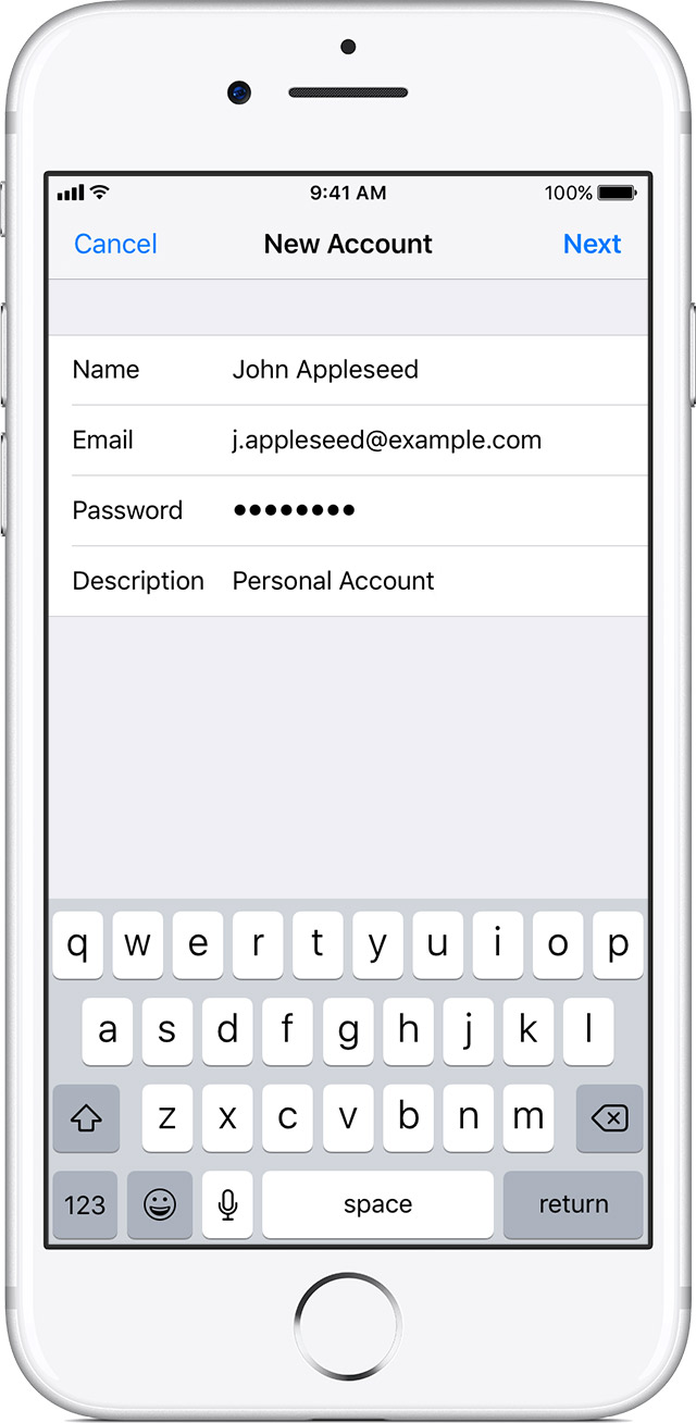 apple passwords and accounts