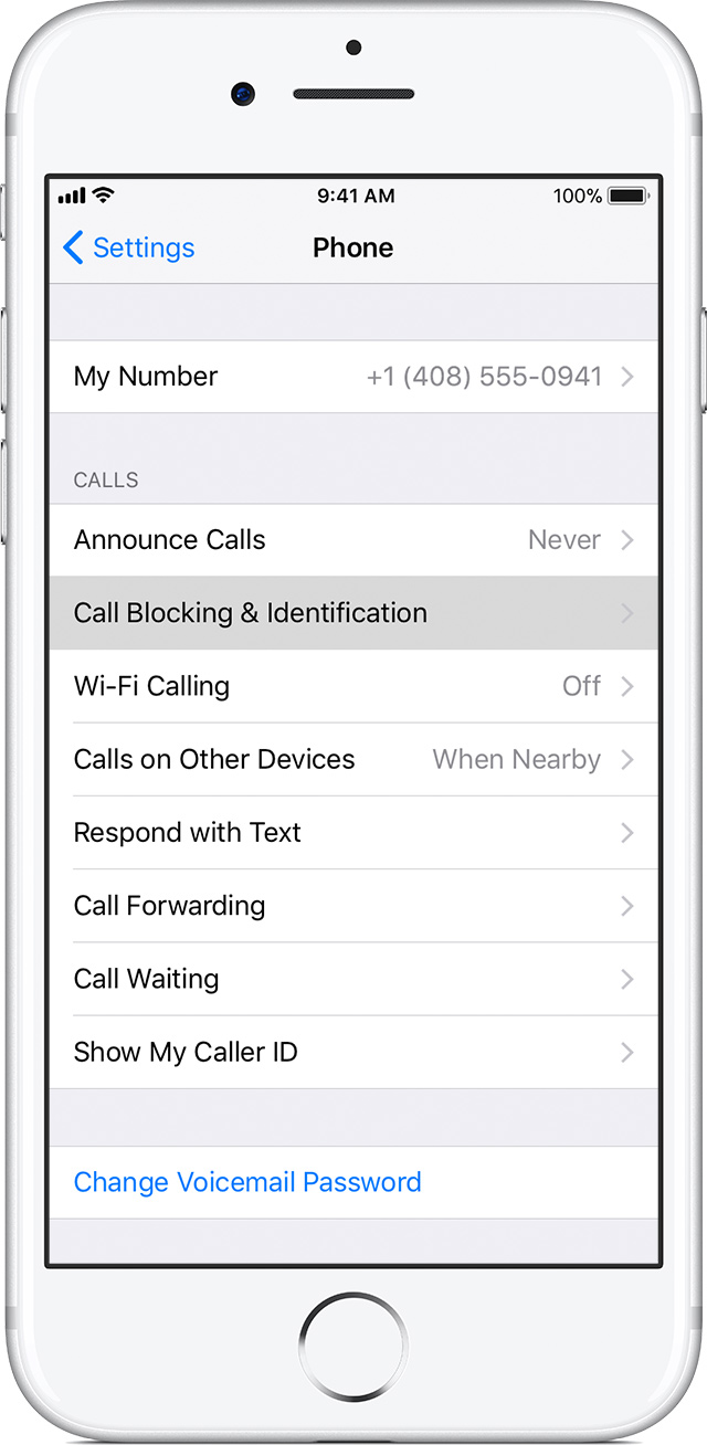 Detect and block spam phone calls with third-party apps - Apple Support