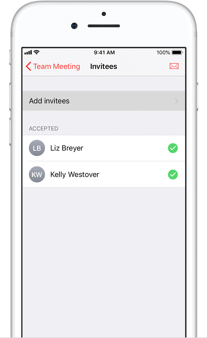 Manage Exchange meeting invitations on your iPhone, iPad, or iPod touch