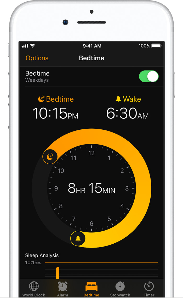 Use Bedtime to track your sleep on your iPhone - Apple Support