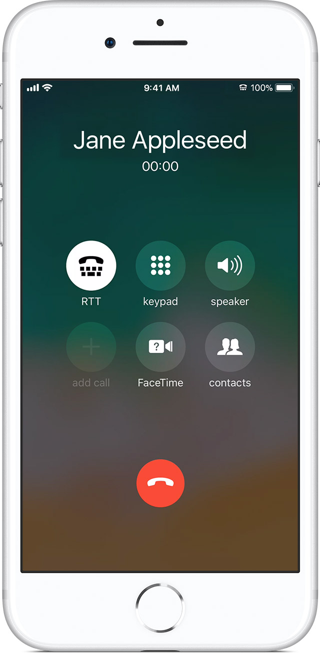 Make and receive RTT calls on your iPhone - Apple Support