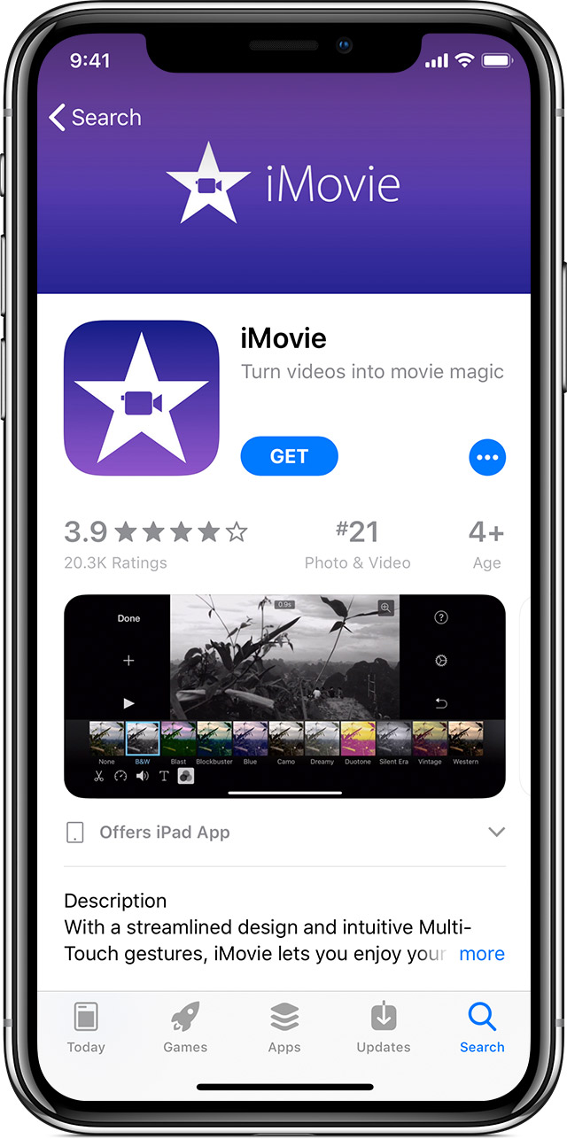 Download apps and games using the App Store - Apple Support