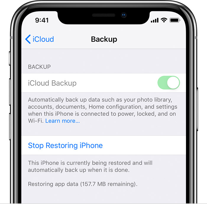 apple how to backup iphone to different drive