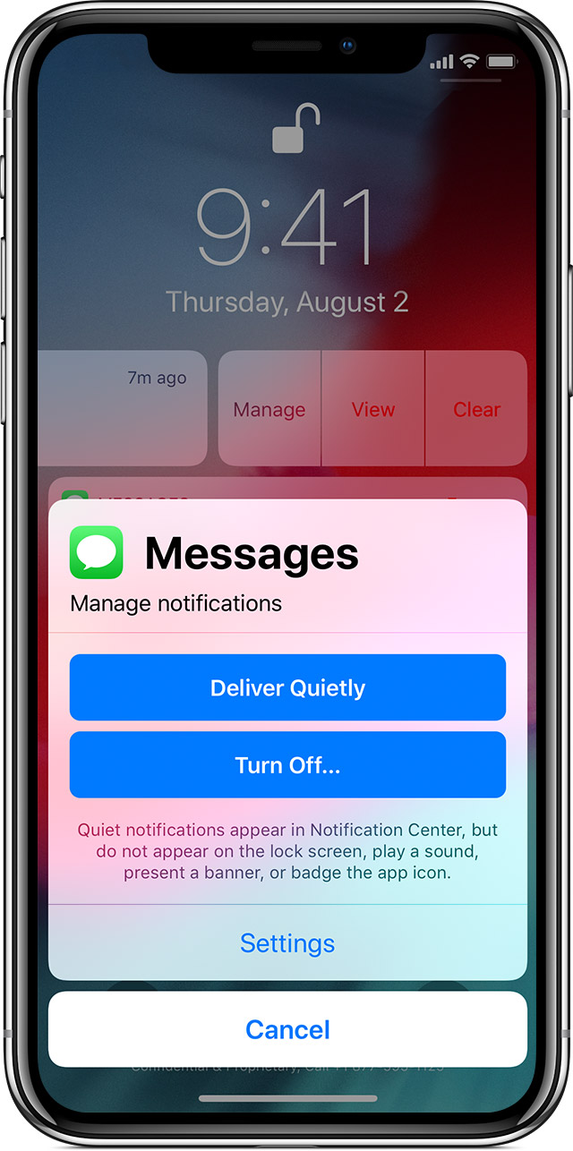 Use notifications on your iPhone, iPad, and iPod touch - Apple Support