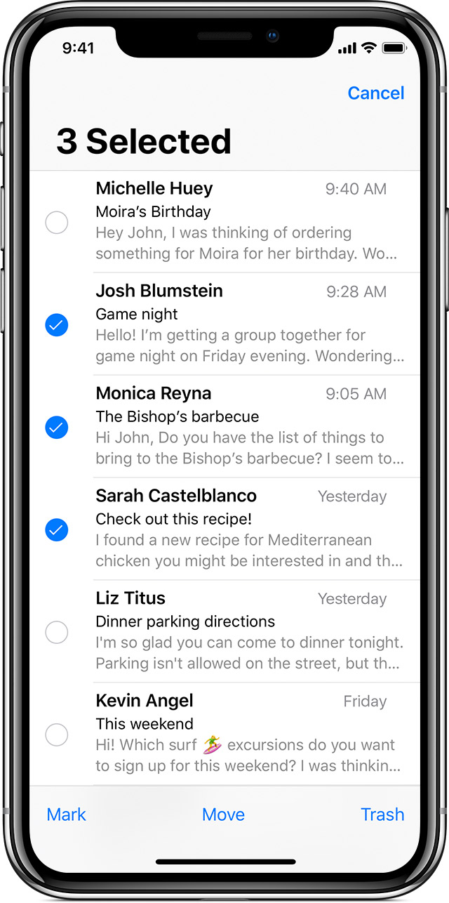How To Delete Multiple Emails On Iphone
