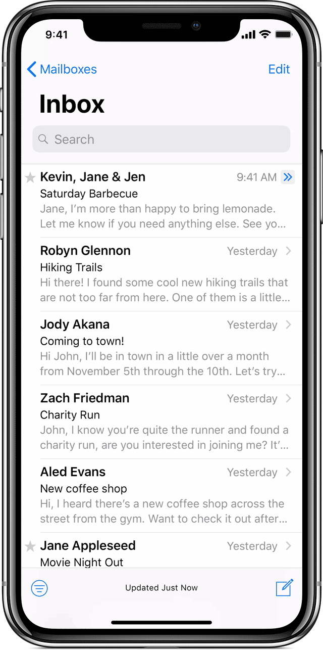 get rid of email preview on ipad