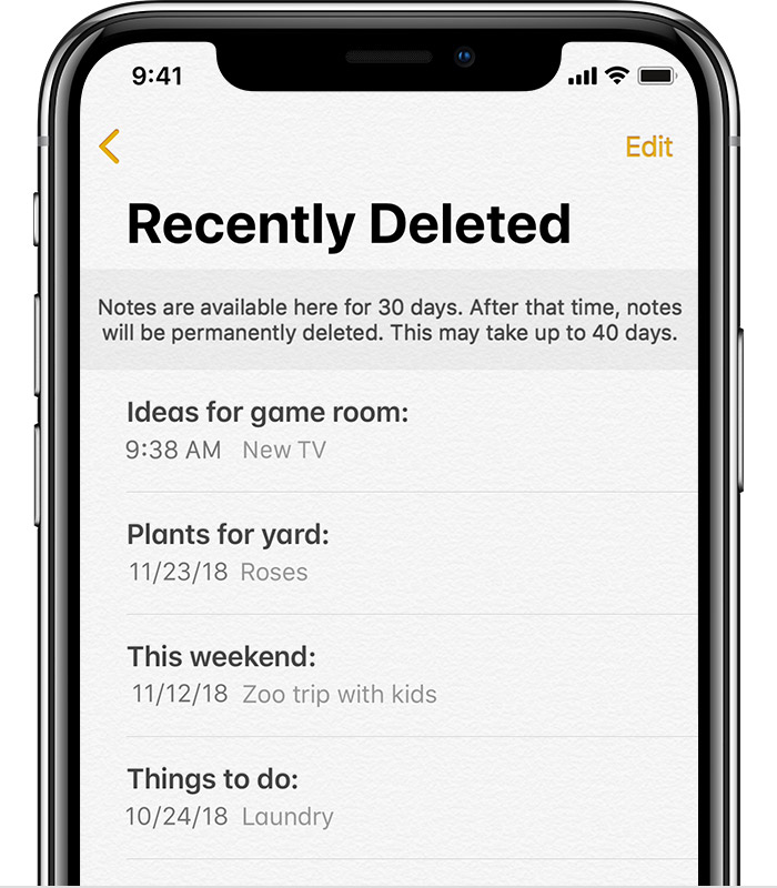 If you're missing notes on your iPhone, iPad or iPod touch – Apple Support