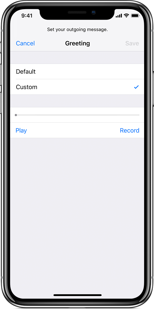 Set up Visual Voicemail on your iPhone - Apple Support