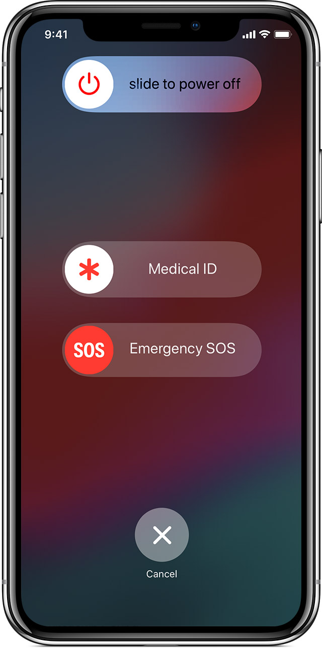 Setting up SOS on your mobile device