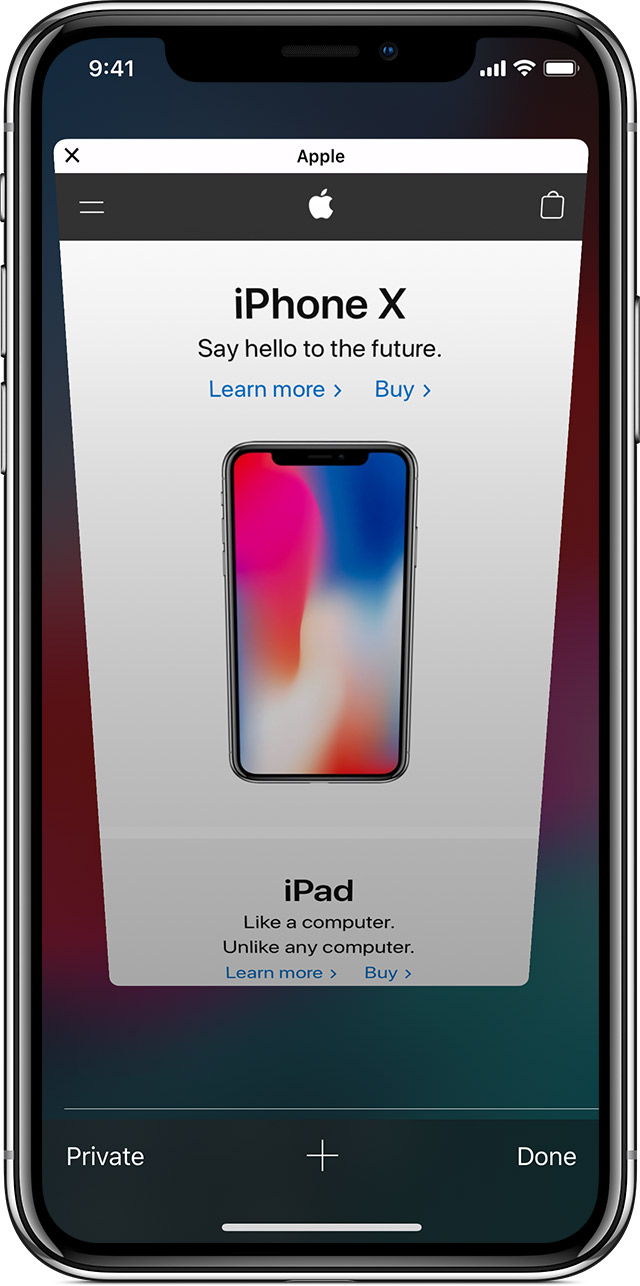 Turn Private Browsing on or off on your iPhone, iPad, or iPod touch